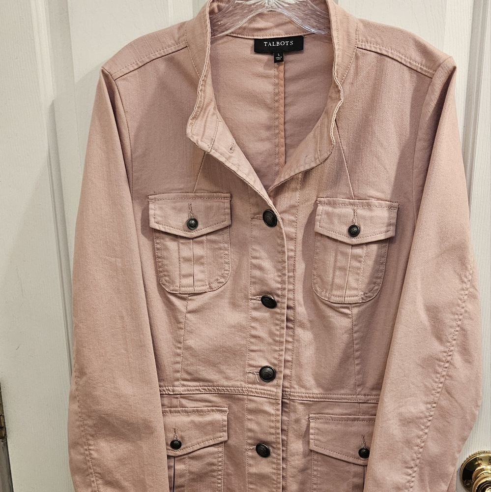 Talbots Twill Jacket